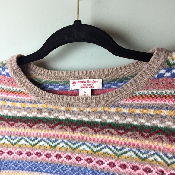 Brooks Brothers Red Fleece Italian yarn 